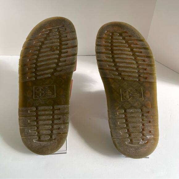 Dr Martens Leather Buckle Josef Sandals Slides - Picture 7 of 16